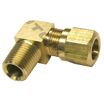Штуцер концевой трубка 3/8" / Р3/8" УГОЛ=90*