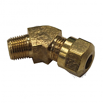 Штуцер концевой трубка 1/4" / Р1/8" УГОЛ=45*