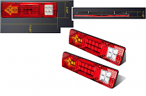 Фонарь задн. Прицеп LED УНИВЕРСАЛ 24V К/Т 2шт 