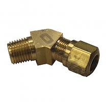Штуцер концевой трубка 3/8" / Р1/4" УГОЛ=45*