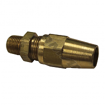 Штуцер концевой трубка 3/8" / Р1/8" прямой
