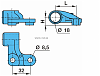 Держатель датчика ABS BPW 