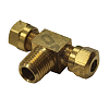 Штуцер концевой трубка 1/4" / Р1/4" Т-образ