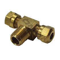 Штуцер концевой трубка 1/4" / Р1/4" Т-образ