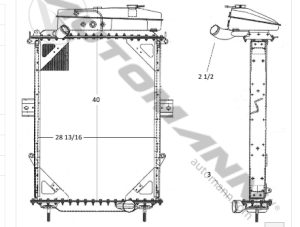 Радиатор KW T800