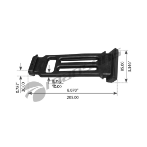 Крепление брызговика Volvo/RVI 