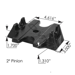 Подкладка задней рессоры верхняя FLC 2.0 