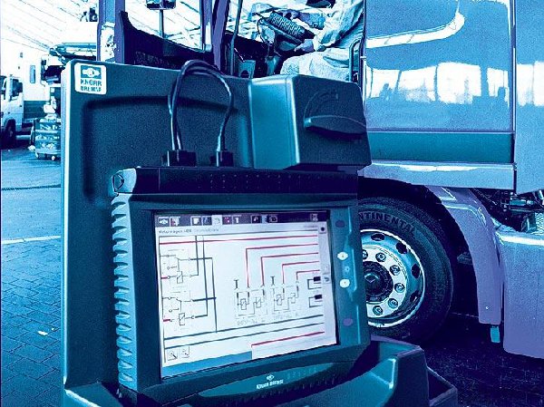 Диагностика электроники грузовых автомобилей