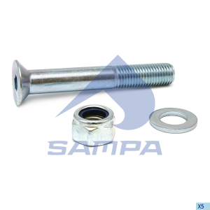 Болт M16*110 16*2/110 с потай головкой 