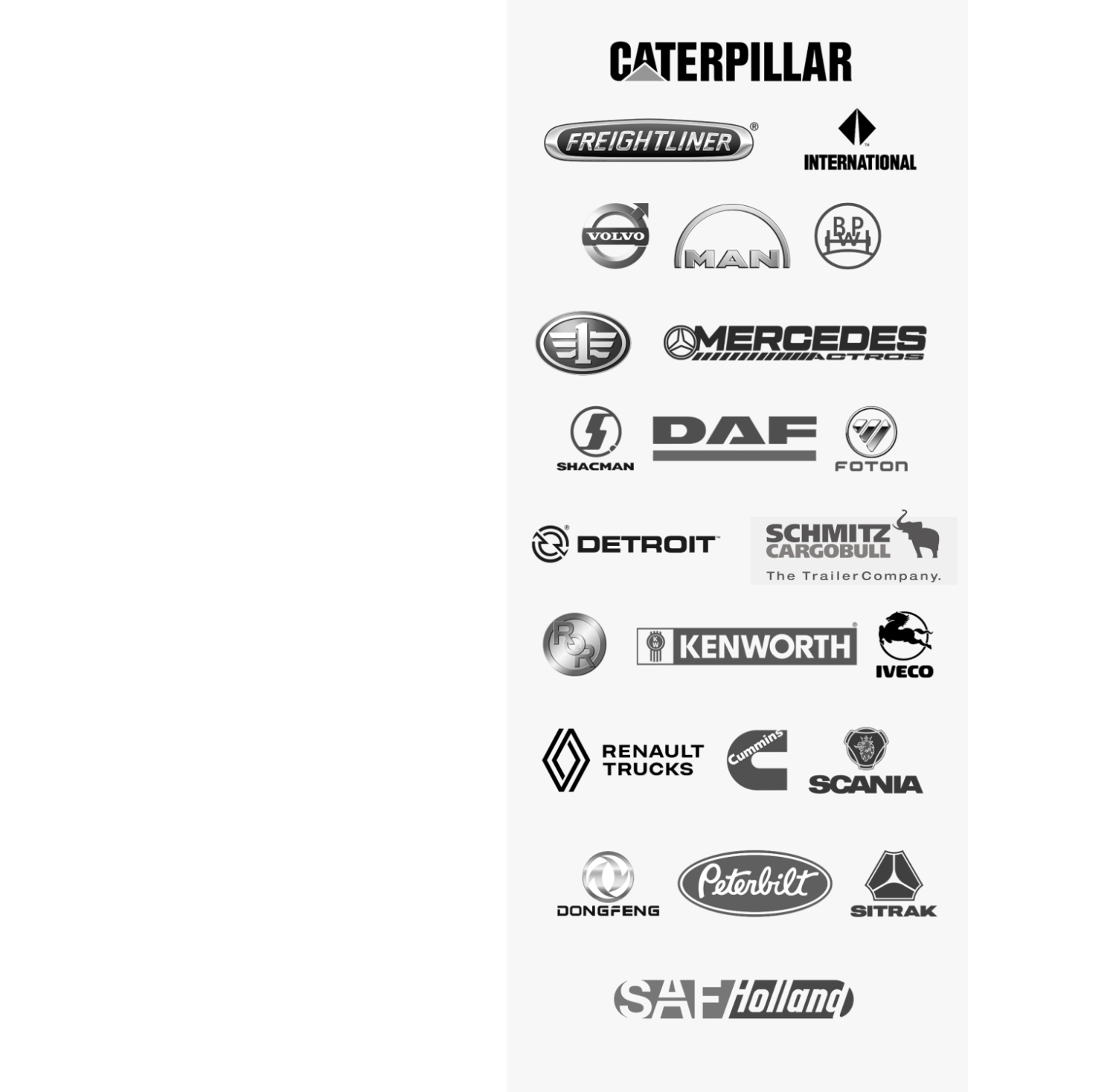 Качественные автозапчасти для грузовых иномарок и прицепов
