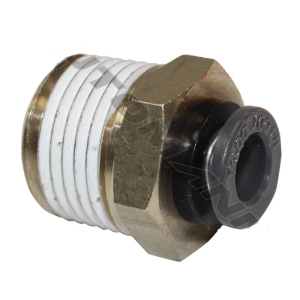 Штуцер концевой трубка 1/4" / Р3/8" прямой 