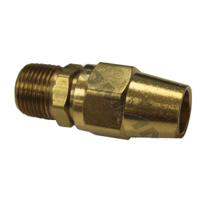 Штуцер концевой трубка 1/2" / Р3/8" прямой