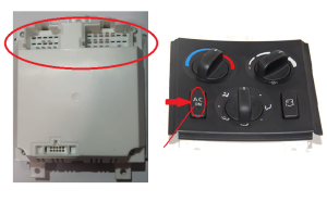 Блок управления (климатконтроль) Volvo VNL