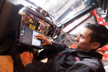 Диагностика двигателя грузовых автомобилей